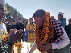 जनताले गरेको मायालाई सदैव कदर गर्नेछुः नवनिर्वाचित प्रदेश सभा सदस्य साउँद